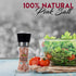 Pink Salt Coarse Grain Medium Glass Grinder - 6.35 oz | HIMALAYAN CHEF